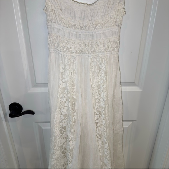 Free People FP One Ciella Lace Maxi Dress in White - Picture 7 of 16